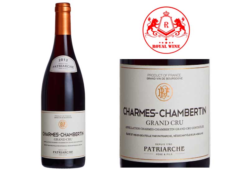 Ruou Vang Patriarche Charmes Chambertin2 1