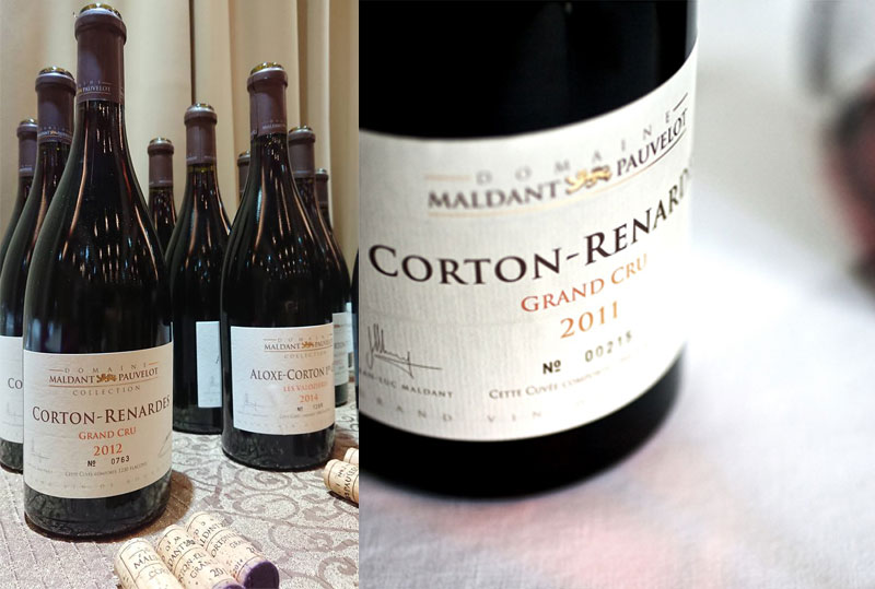 Domaine Maldant Pauvelot Corton Renardes