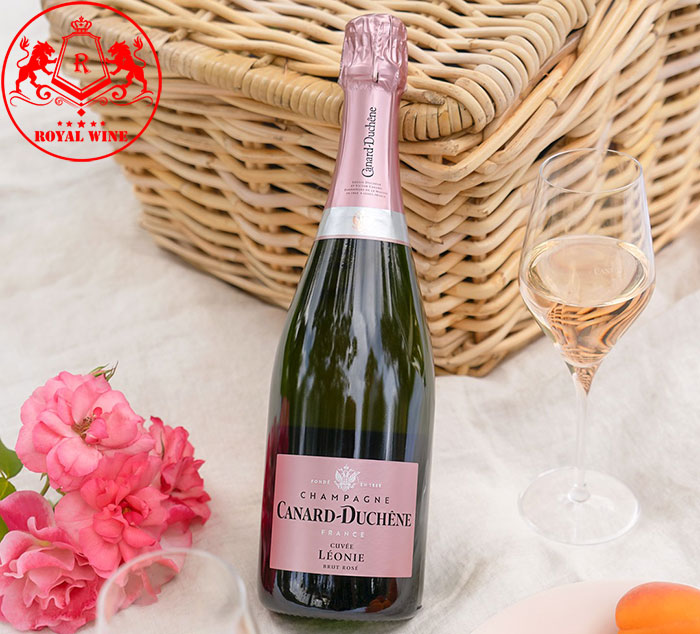 Ruou Champagne Canard Duchene Leonie Cuvee Rose1