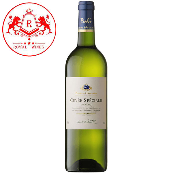 Rượu Vang Barton & Guestier Cuvee Speciale Blanc Rượu Vang Royal