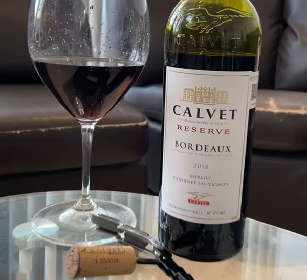 Ruou Vang Calvet Reserve Merlot Cabernet 1