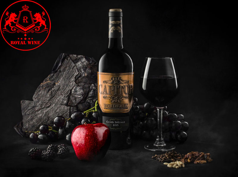 Ruou Vang Capitor Cuvee Speciale Bordeaux 1