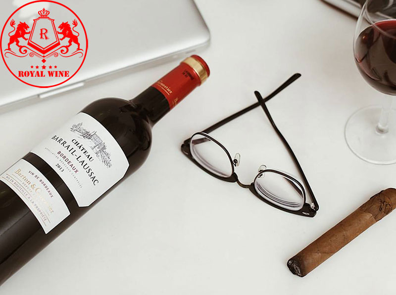 Ruou Vang Chateau Barrail Laussac Bordeaux 1