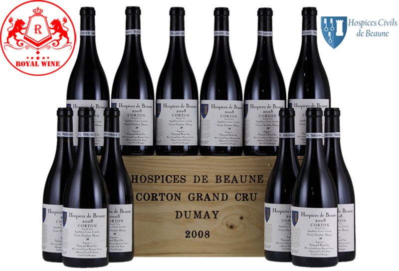 Ruou Vang Corton Grand Cru Cuvee Charlotte Dumay 1