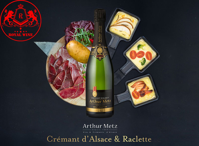 Ruou Vang Cremant Dalsace Arthur Metz Brut 1