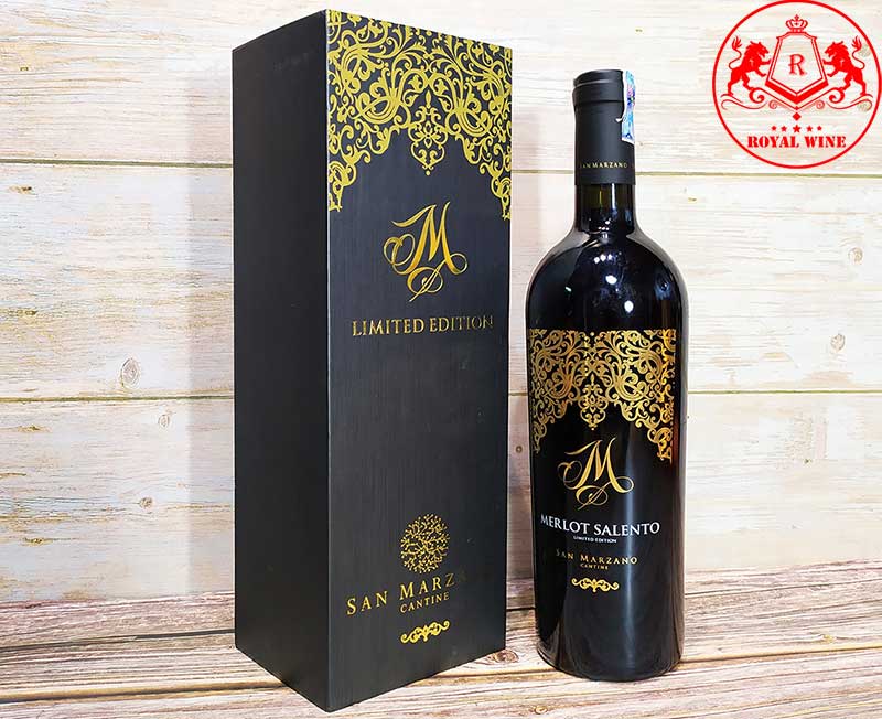 Ruou Vang M Merlot Salento 1