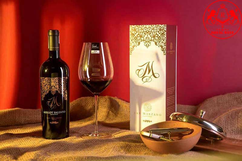 Ruou Vang M Merlot Salento 2