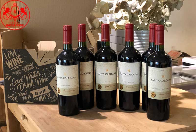 Ruou Vang Santa Carolina Gran Reserva Cabernet Sauvignon 1