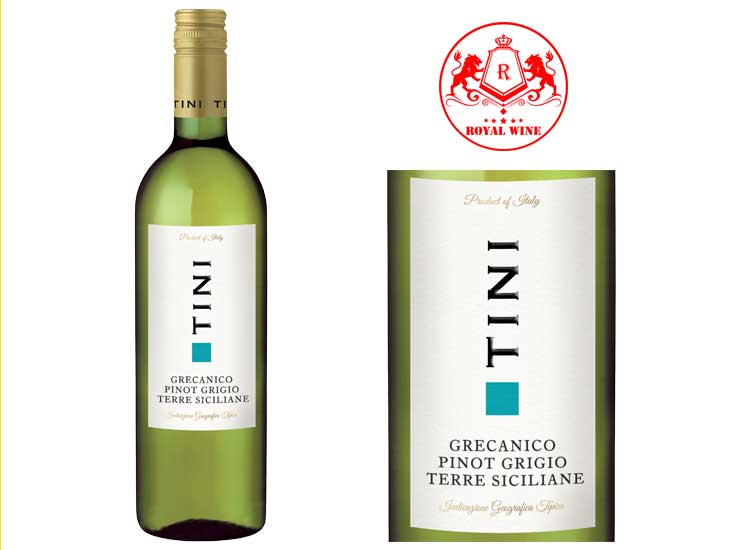 Ruou Vang Tini Grecanico Terre Siciliane 1