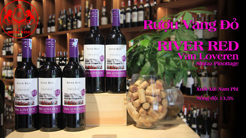 Ruou Vang Van Loveren River Red 1