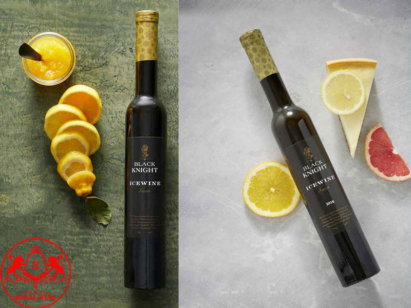 Thưởng Thức Rượu Vang Black Knight Ice Wine Sweet