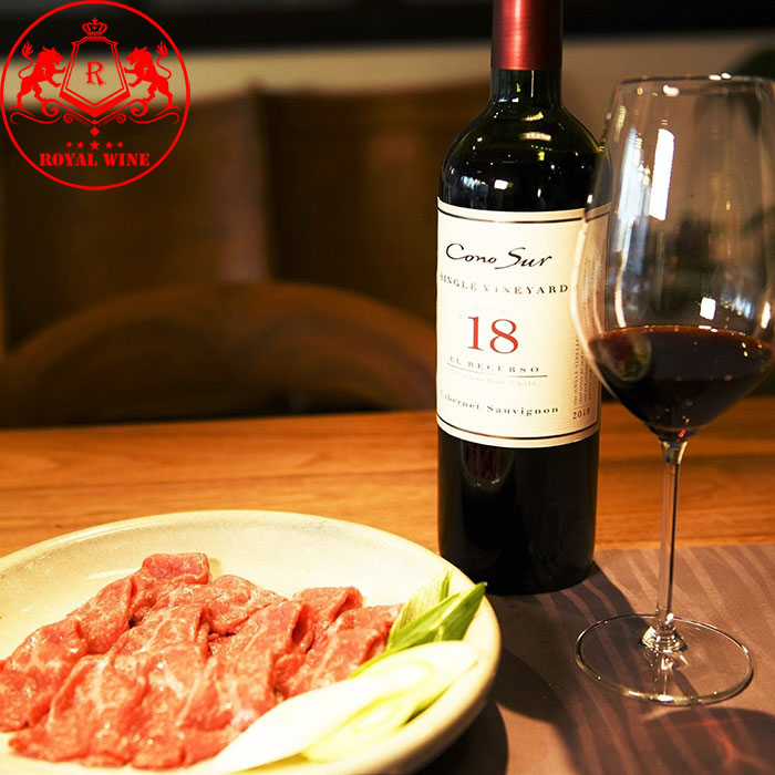 Thưởng Thức Rượu Vang Cono Sur Single Vineyard Block No18 El Recurso