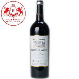 Rượu Vang Baron De Lamothe Bordeaux