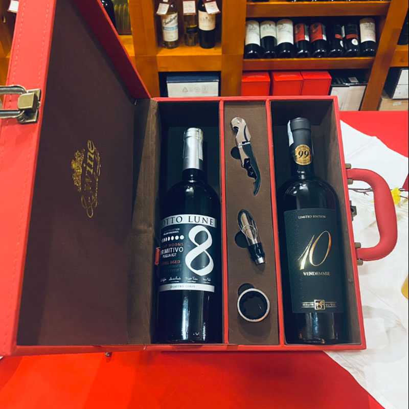 Mẫu Quà Cặp Rượu Vang