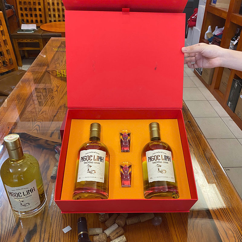 Set Rượu Sâm Trắng