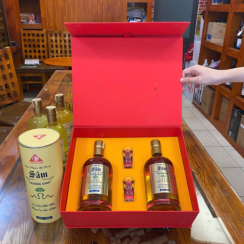 Set Rượu Sâm Trường Sinh