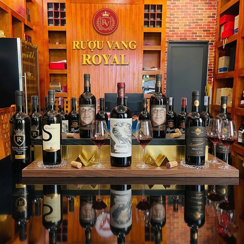 Rượu Vang Royal Showroom