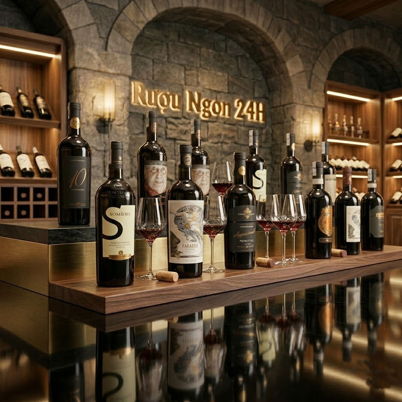 Showroom Rượu Vang Rượu Ngon 24h